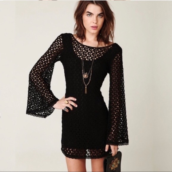 gypsy black dress